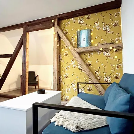 Zentrale, Gemuetliche Dachgeschoss-etage - 52qm - Altes Haus Auf 2,5 Etagen Exklusiv Fuer Dich - Mit 1 Schlafzimmer, Wohnzimmer Und Rueckzugsraum Zum Verweilen - Kueche, Grosses Bad, Netflix * Halle (Saale)