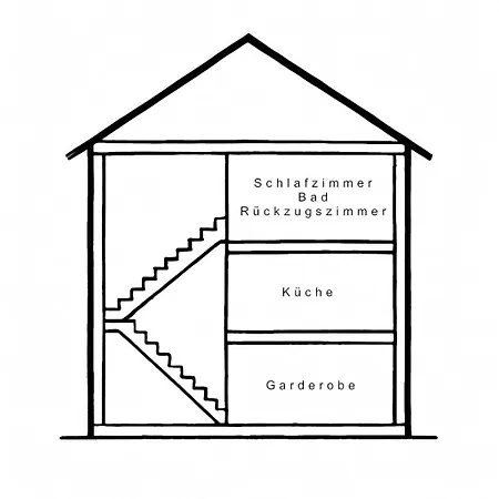 Zentrale, Gemuetliche Dachgeschoss-etage - 52qm - Altes Haus Auf 2,5 Etagen Exklusiv Fuer Dich - Mit 1 Schlafzimmer, Wohnzimmer Und Rueckzugsraum Zum Verweilen - Kueche, Grosses Bad, Netflix * Halle (Saale)